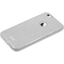 Coque slim&nbsp;paillet&eacute;e &eacute;tincelante pour Apple iPhone 6 Plus/6s Plus, Argent