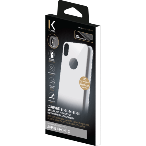 Cabling - CABLING® Verre Trempé iPhone X Film Ecran iPhone 10 5D