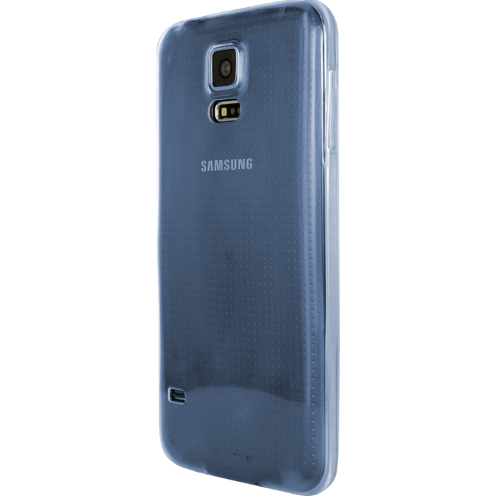 Coque pour Samsung Galaxy S5, Ultra Slim 0,6mm Transparent Bleu
