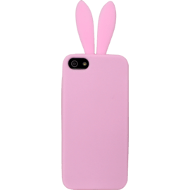 Coque pour Apple iPhone 5/5s/5SE, silicone Lapin Rose