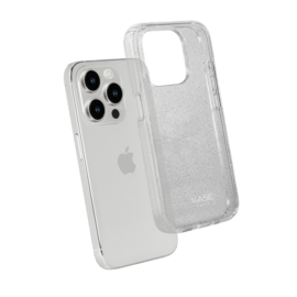 Coque hybride &eacute;tincelante invisible GEN 2.0 pour Apple iPhone 15 Pro, Transparente