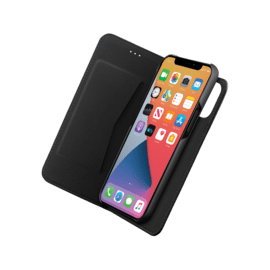 &Eacute;tui et Coque slim magn&eacute;tique 2-en-1 GEN 2.0 pour Apple iPhone 12 mini, Noir