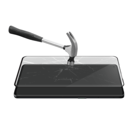 Protection d'&eacute;cran en verre tremp&eacute; Bord &agrave; Bord Incurv&eacute; pour OPPO Find X3 Neo, Noir