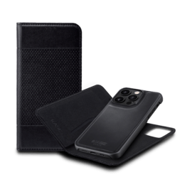 (O)&Eacute;tui et Coque slim magn&eacute;tique 2-en-1 GEN 2.0 pour Apple iPhone 13 Pro, Noir