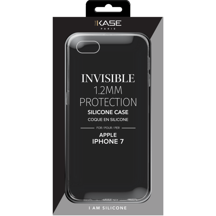 Coque slim invisible pour Apple iPhone 7/8/SE 2020 1,2mm, Transparent