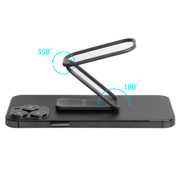 Anneau de support universel pour smartphone, Gris acier