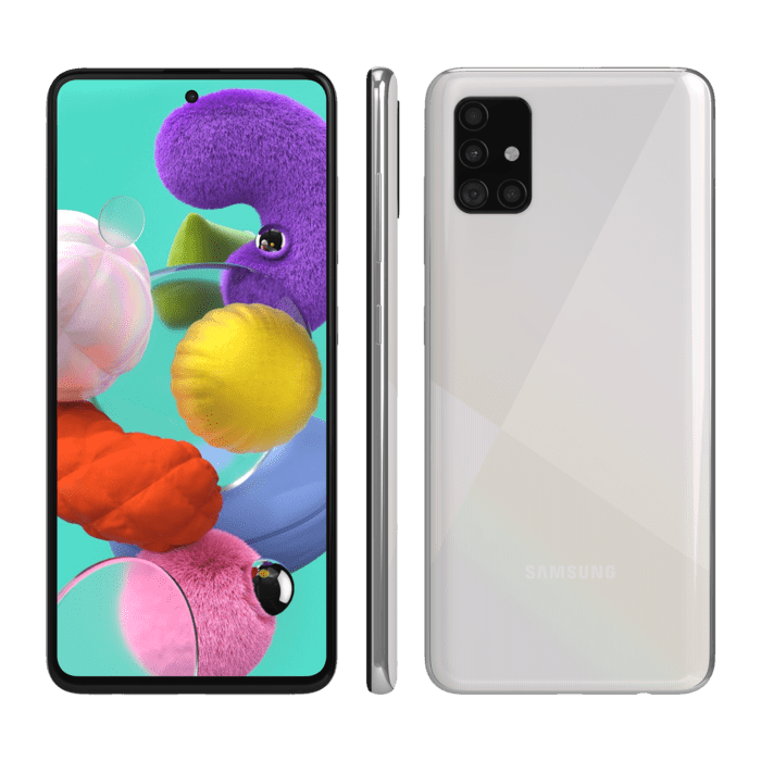 Galaxy A51 reconditionn&eacute; 128 Go, Blanc, d&eacute;bloqu&eacute;