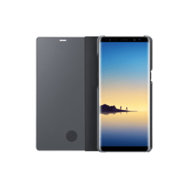 Clear View cover Stand - Noir pour Galaxy Note 8