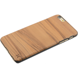Coque bois pour Apple iPhone 6 Plus/6s Plus, Cappuccino
