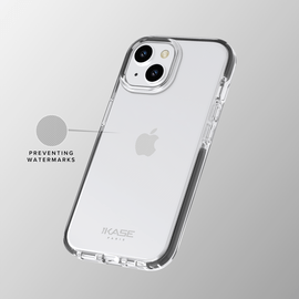 Coque Sport mesh pour Apple iPhone 15 Plus, Noir de jais
