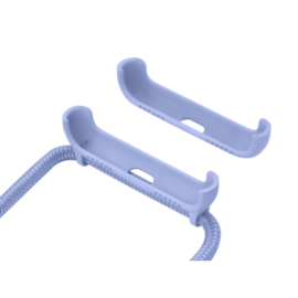 Bandouli&egrave;re d&eacute;tachable et support 2-en-1 pour Apple iPhone 7/8/SE 2020/SE 2022, Violet Lilas