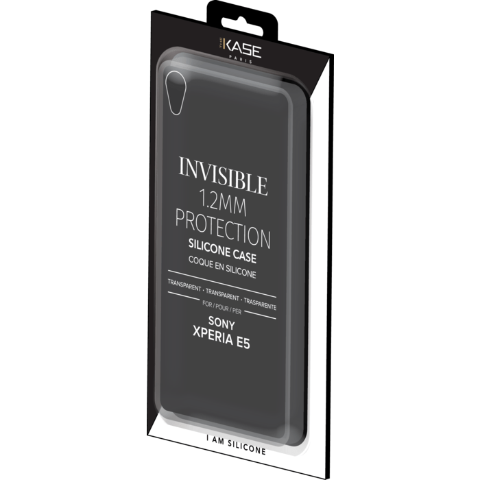 Coque Slim Invisible pour Sony Xperia E5 1,2mm, Transparent