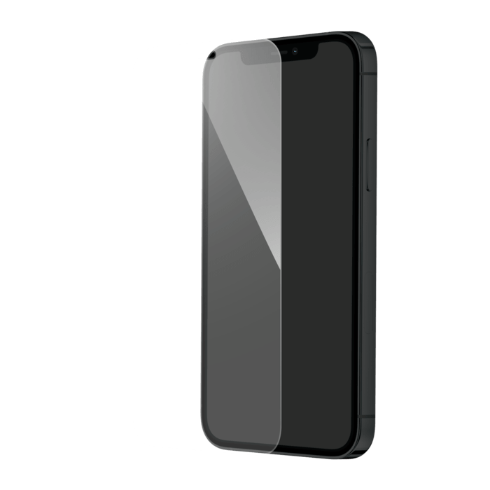 Protection d'&eacute;cran premium en verre tremp&eacute; pour Apple iPhone 12 Pro Max, Transparent