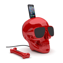 Case Jarre Aeroskull HD, Speaker, Red
