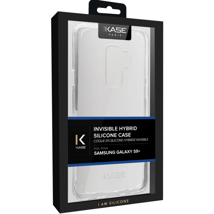 Coque Hybride Invisible pour Samsung Galaxy S9+, Transparent