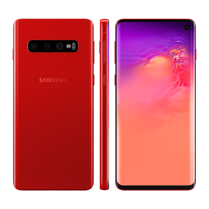 Galaxy S10 reconditionn&eacute; 128 Go, Rouge, d&eacute;bloqu&eacute;