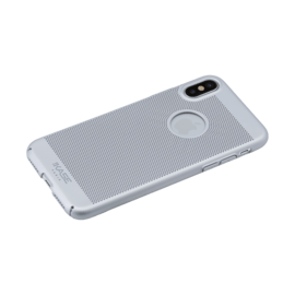 Coque Mesh pour Apple iPhone X, Argent