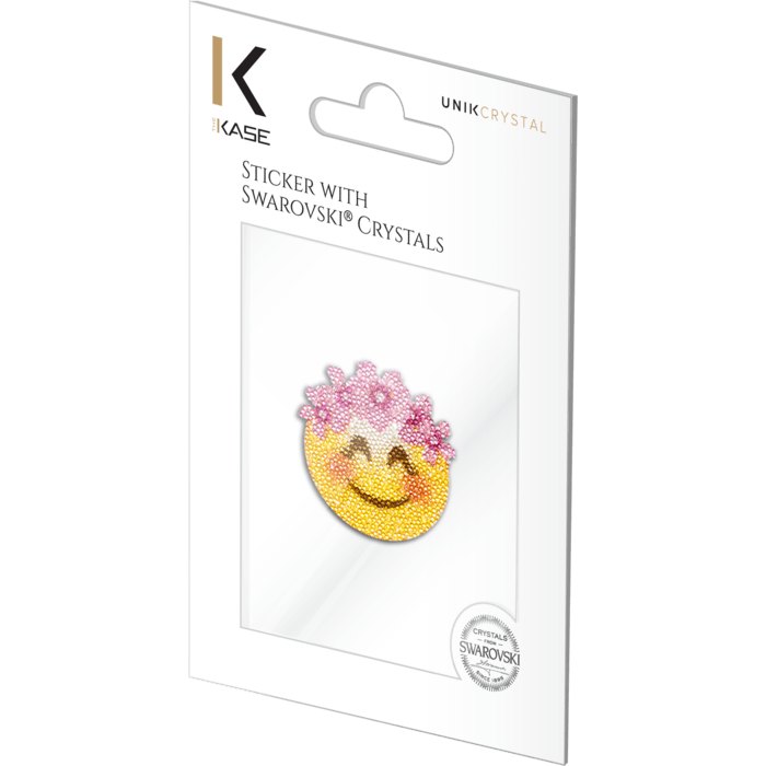 Swarovski® Emoji Crystal Sticker, Sakura