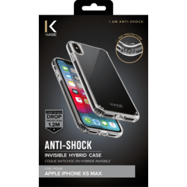 Coque Antichoc hybride invisible for Apple iPhone XS Max, Transparente