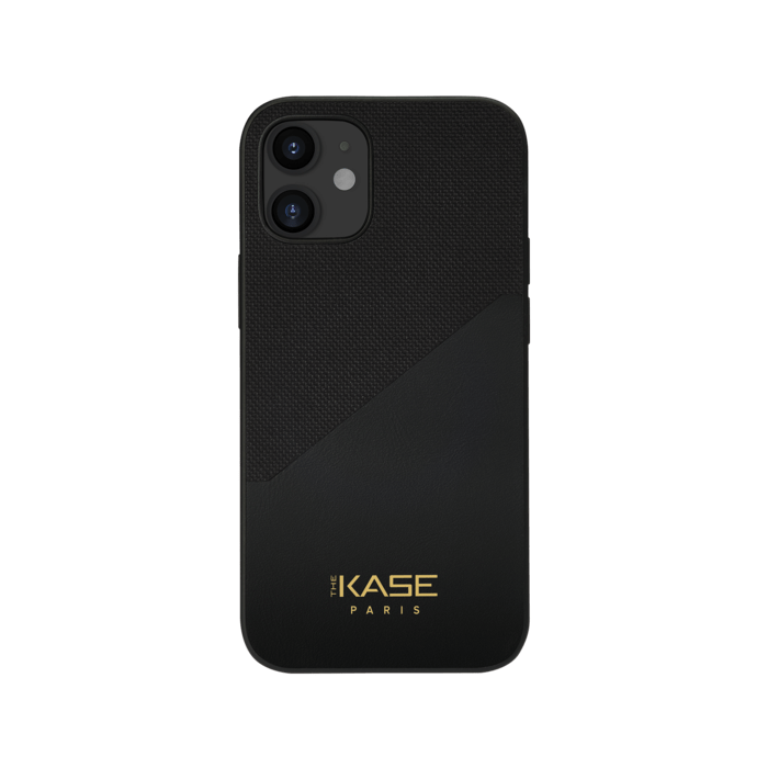Coque Origami duo pour Apple iPhone 12 mini, Noir urbain
