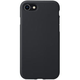 Case Anti-Shock Soft Gel Silicone Case for Apple iPhone 7/8, Satin Black