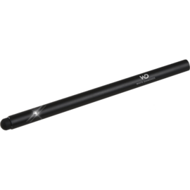 Mini stylet noir orn&eacute; de cristaux Swarovski