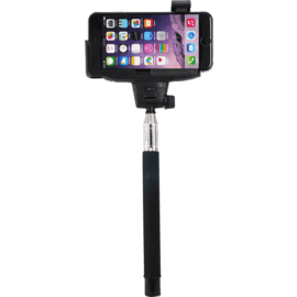 SmartFoto Compact Bluetooth Selfie Stick, Noir
