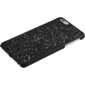 Coque Bling Strass pour Apple iPhone 6 Plus/6s Plus, Minuit Noir