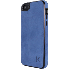 Coque silicone pour Apple iPhone 5/5s/SE, Daim Bleu