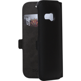 Coque clapet aimantée avec pochette CB pour HTC One M8 mini 2, Noir