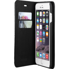 Case Rhinestone Bling Wallet case for Apple iPhone 6 Plus/6s Plus, Midnight Black