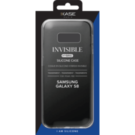 Coque hybride invisible pour Samsung Galaxy S8, Transparente