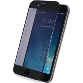 Case Anti-Blue light Full Coverage Tempered Glass Screen Protector for iPhone 7 Plus, Black