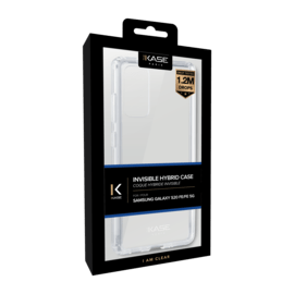 Coque hybride invisible pour Samsung Galaxy S20 FE/FE 5G, Transparente