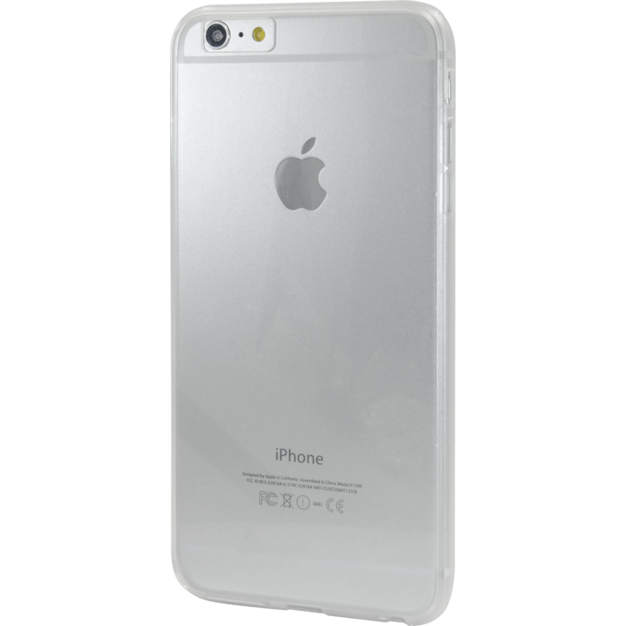 Coque Slim Invisible pour Apple iPhone 6/6s Plus 0,8 mm, Transparent