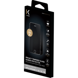 Protection d'&eacute;cran Priv&eacute;e en verre tremp&eacute; pour Apple iPhone 5/5s/5c/SE