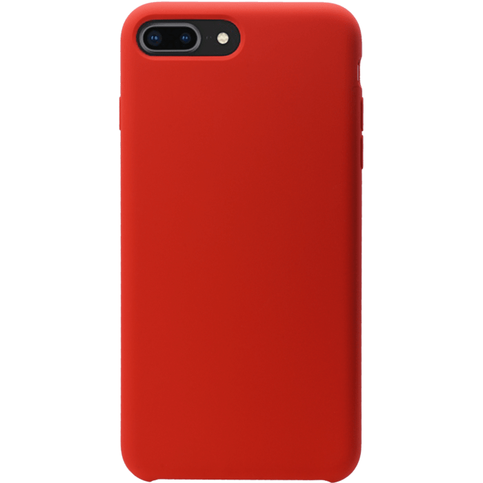 (Edition sp&eacute;ciale) Coque en Gel de Silicone Doux pour Apple iPhone 7/8 Plus, Rouge Ardent