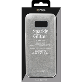 Sparkly Glitter Slim Case for Samsung Galaxy S8+, Silver