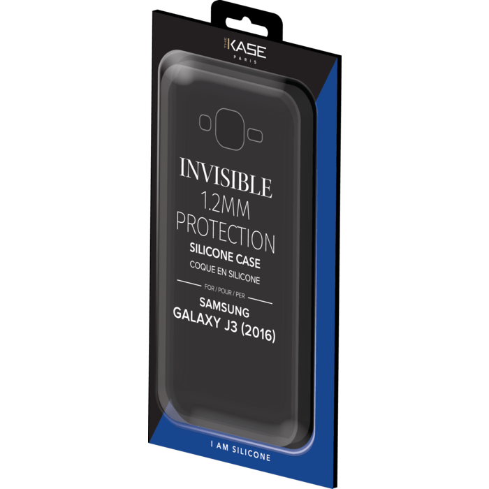 Coque Slim Invisible pour Samsung Galaxy J3 (2016) 1,2mm, Transparent