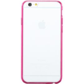 Coque slim transparente pour Apple iPhone 6/6s, Rose