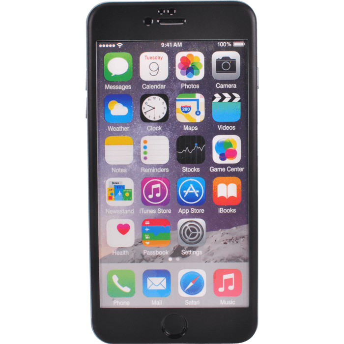 Protection d'&eacute;cran en Alliage de Titane et verre tremp&eacute; pour Apple iPhone 6 Plus/6s Plus, Noir