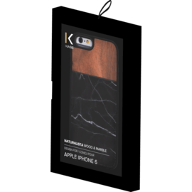 Naturalista Coque mabre-bois Noyer pour Apple iPhone 6/6s