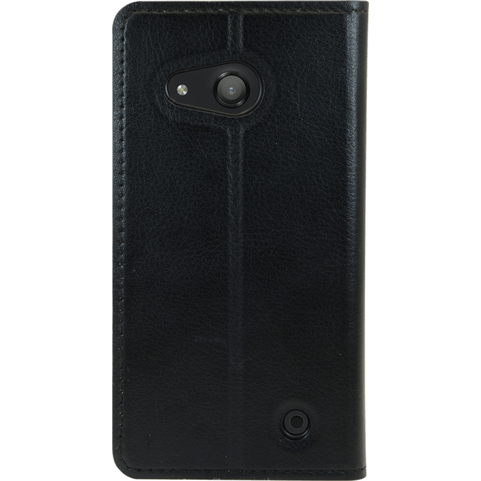 Coque clapet avec pochettes CB & stand pour Microsoft Lumia 550, Noir