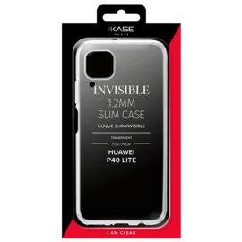 Custodia slim invisibile per Huawei P40 Lite 1.2mm, trasparente