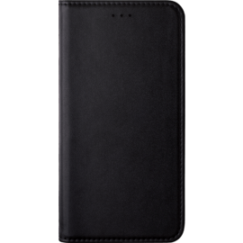 Coque clapet folio avec fente pour cartes & support pour OnePlus 5, Noir