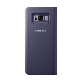 Clear View cover avec fonction Stand pour Samsung Galaxy S8+
