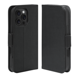 Etui & Coque robuste magn&eacute;tique 2-en-1 pour Apple iPhone 16 Pro Max, Noir Onyx