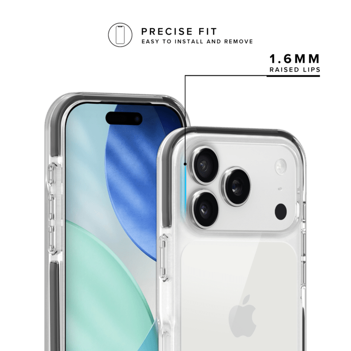 Coque Sport mesh pour 60% de plastique recycl&eacute; Apple iPhone 17 Pro, Noir