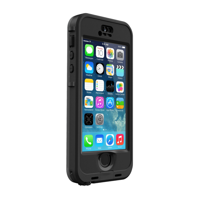 Lifeproof Nüüd Coque Waterproof pour Apple iPhone 5/5s/SE, Noir