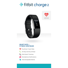 FITBIT CHARGE 2 BRACELET TAILLE S NOIR